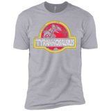 T-Shirts Heather Grey / X-Small Jurassic Power Red Men's Premium T-Shirt