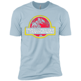 T-Shirts Light Blue / X-Small Jurassic Power Red Men's Premium T-Shirt