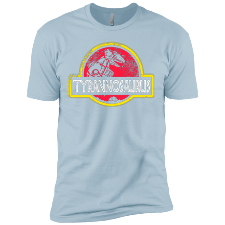 T-Shirts Light Blue / X-Small Jurassic Power Red Men's Premium T-Shirt