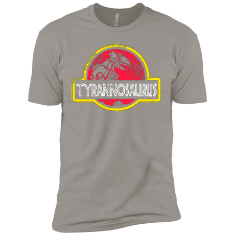 T-Shirts Light Grey / X-Small Jurassic Power Red Men's Premium T-Shirt