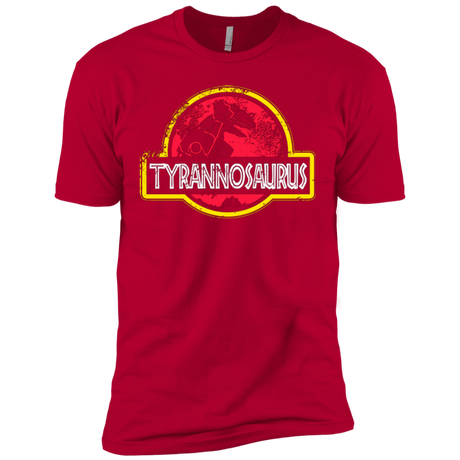 T-Shirts Red / X-Small Jurassic Power Red Men's Premium T-Shirt