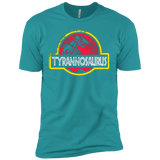 T-Shirts Tahiti Blue / X-Small Jurassic Power Red Men's Premium T-Shirt