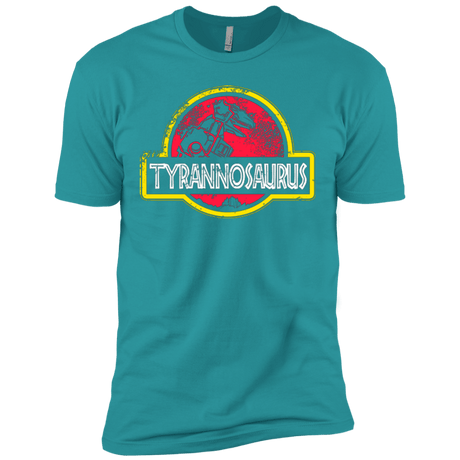 T-Shirts Tahiti Blue / X-Small Jurassic Power Red Men's Premium T-Shirt