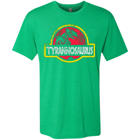 T-Shirts Envy / Small Jurassic Power Red Men's Triblend T-Shirt