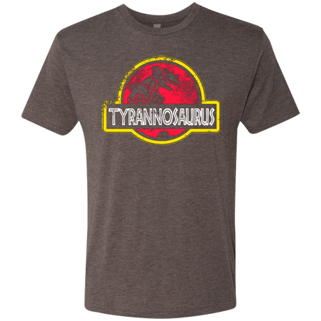 T-Shirts Macchiato / Small Jurassic Power Red Men's Triblend T-Shirt