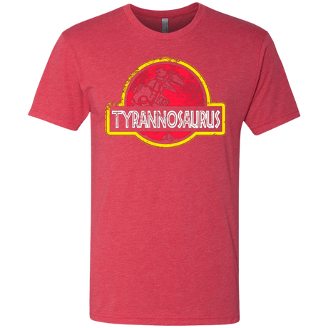 T-Shirts Vintage Red / Small Jurassic Power Red Men's Triblend T-Shirt