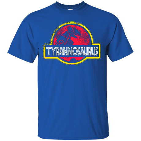 T-Shirts Royal / Small Jurassic Power Red T-Shirt