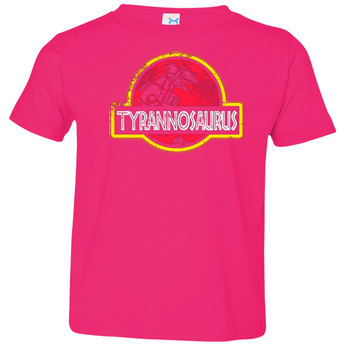 T-Shirts Hot Pink / 2T Jurassic Power Red Toddler Premium T-Shirt