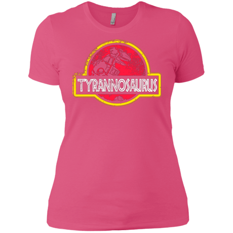 T-Shirts Hot Pink / X-Small Jurassic Power Red Women's Premium T-Shirt