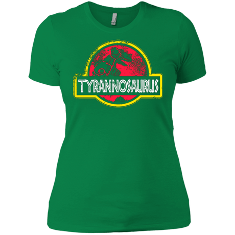T-Shirts Kelly Green / X-Small Jurassic Power Red Women's Premium T-Shirt
