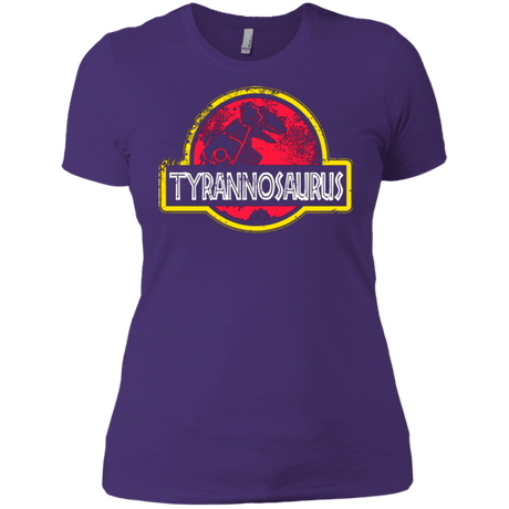 T-Shirts Purple / X-Small Jurassic Power Red Women's Premium T-Shirt