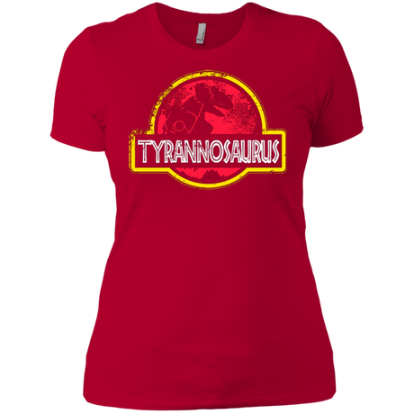 T-Shirts Red / X-Small Jurassic Power Red Women's Premium T-Shirt