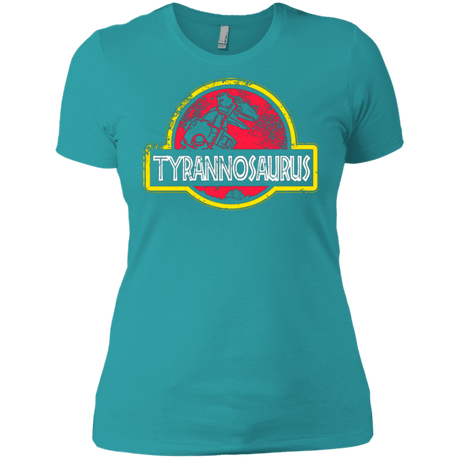 T-Shirts Tahiti Blue / X-Small Jurassic Power Red Women's Premium T-Shirt