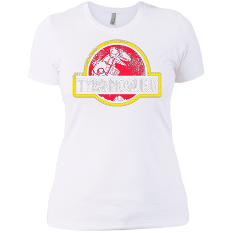 T-Shirts White / X-Small Jurassic Power Red Women's Premium T-Shirt
