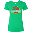 T-Shirts Envy / Small Jurassic Power Red Women's Triblend T-Shirt