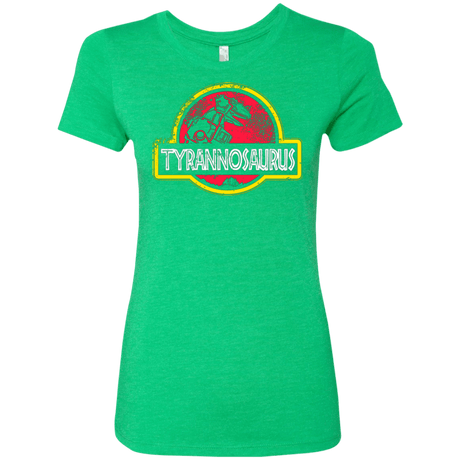 T-Shirts Envy / Small Jurassic Power Red Women's Triblend T-Shirt