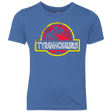T-Shirts Vintage Royal / YXS Jurassic Power Red Youth Triblend T-Shirt