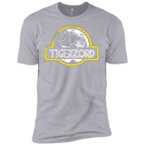 T-Shirts Heather Grey / YXS Jurassic Power White Boys Premium T-Shirt