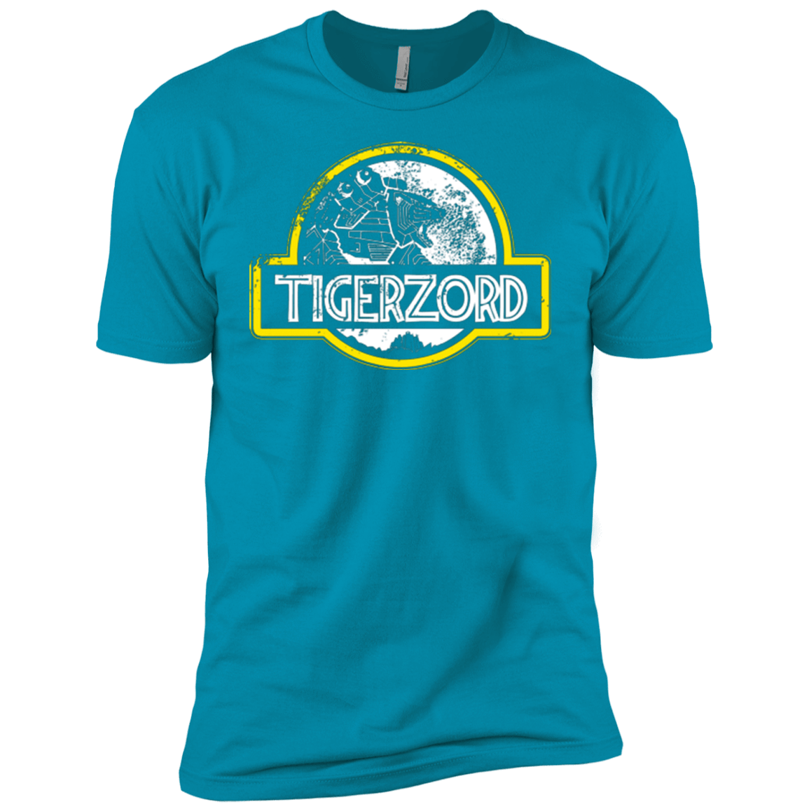 T-Shirts Turquoise / YXS Jurassic Power White Boys Premium T-Shirt