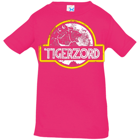 T-Shirts Hot Pink / 6 Months Jurassic Power White Infant Premium T-Shirt