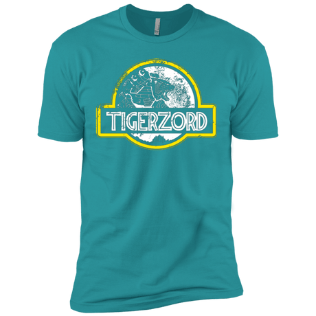 T-Shirts Tahiti Blue / X-Small Jurassic Power White Men's Premium T-Shirt