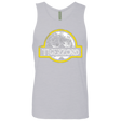 T-Shirts Heather Grey / Small Jurassic Power White Men's Premium Tank Top