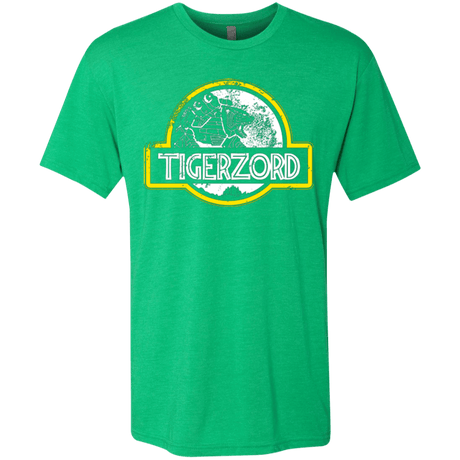 T-Shirts Envy / Small Jurassic Power White Men's Triblend T-Shirt