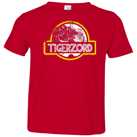 T-Shirts Red / 2T Jurassic Power White Toddler Premium T-Shirt