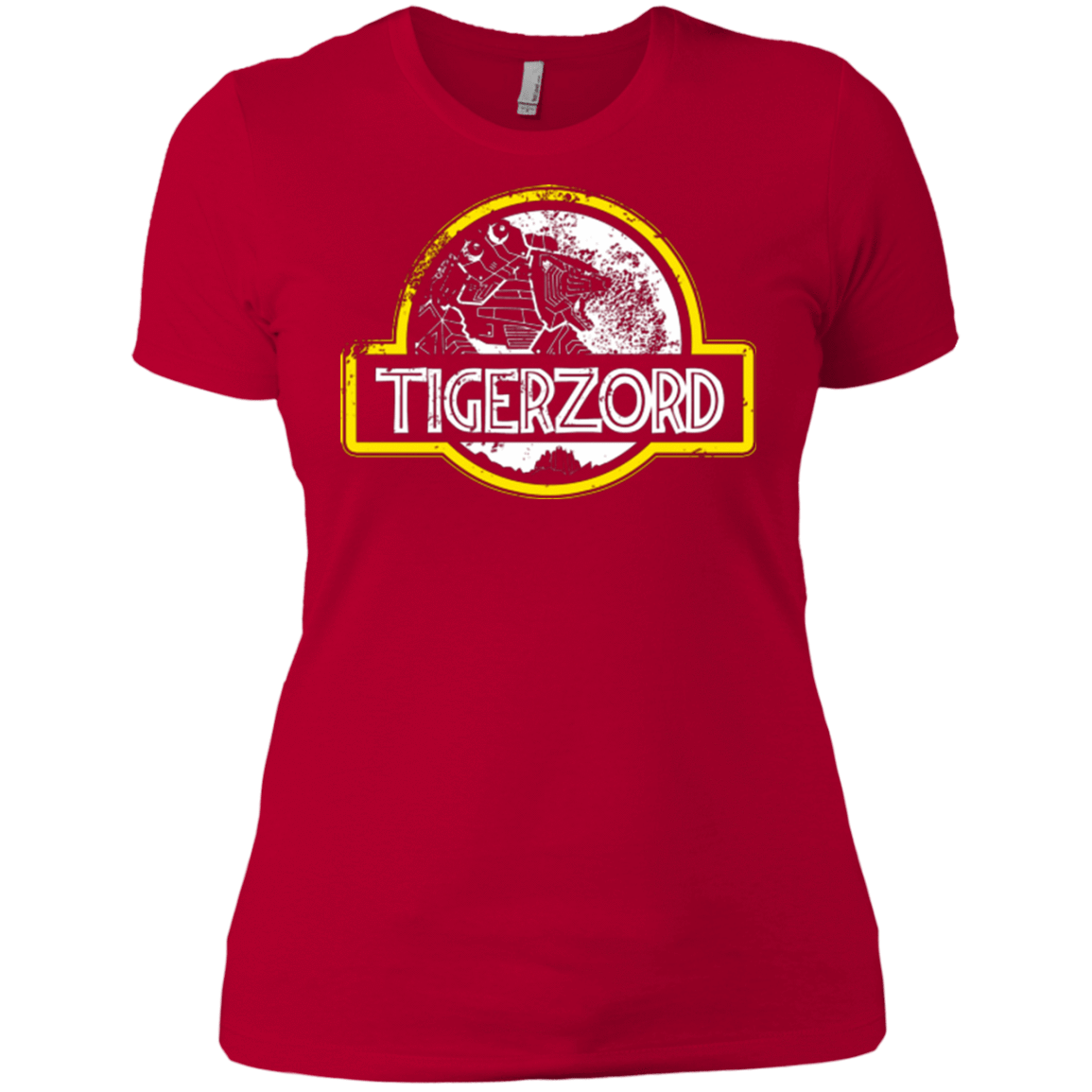 T-Shirts Red / X-Small Jurassic Power White Women's Premium T-Shirt