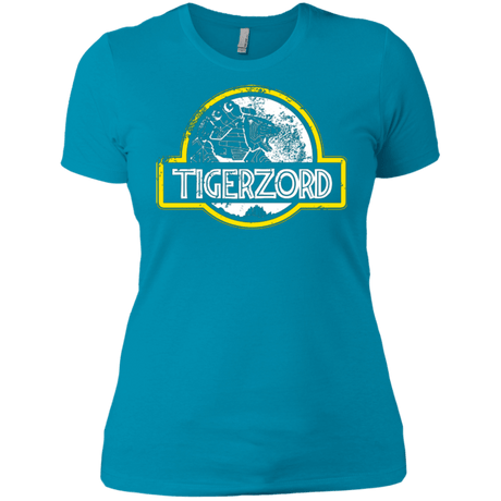 T-Shirts Turquoise / X-Small Jurassic Power White Women's Premium T-Shirt