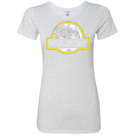 T-Shirts Heather White / Small Jurassic Power White Women's Triblend T-Shirt