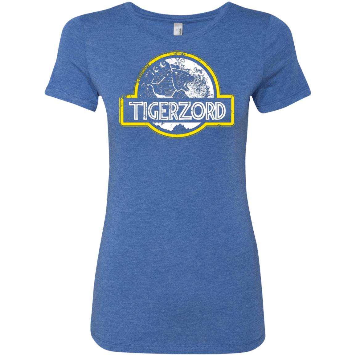 T-Shirts Vintage Royal / Small Jurassic Power White Women's Triblend T-Shirt