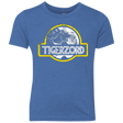 T-Shirts Vintage Royal / YXS Jurassic Power White Youth Triblend T-Shirt