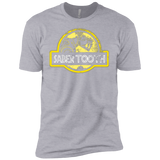 T-Shirts Heather Grey / YXS Jurassic Power Yellow Boys Premium T-Shirt