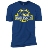 T-Shirts Royal / YXS Jurassic Power Yellow Boys Premium T-Shirt