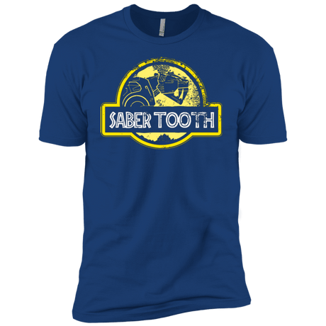 T-Shirts Royal / YXS Jurassic Power Yellow Boys Premium T-Shirt