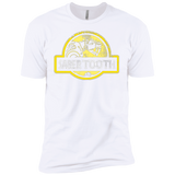 T-Shirts White / YXS Jurassic Power Yellow Boys Premium T-Shirt
