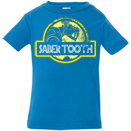 T-Shirts Cobalt / 6 Months Jurassic Power Yellow Infant Premium T-Shirt
