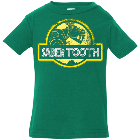 T-Shirts Kelly / 6 Months Jurassic Power Yellow Infant Premium T-Shirt