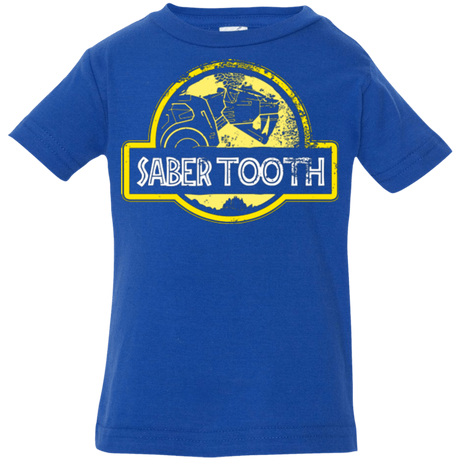 T-Shirts Royal / 6 Months Jurassic Power Yellow Infant Premium T-Shirt