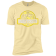 T-Shirts Banana Cream / X-Small Jurassic Power Yellow Men's Premium T-Shirt