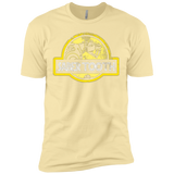 T-Shirts Banana Cream / X-Small Jurassic Power Yellow Men's Premium T-Shirt