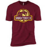 T-Shirts Cardinal / X-Small Jurassic Power Yellow Men's Premium T-Shirt