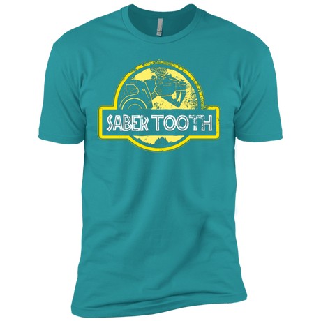 T-Shirts Tahiti Blue / X-Small Jurassic Power Yellow Men's Premium T-Shirt