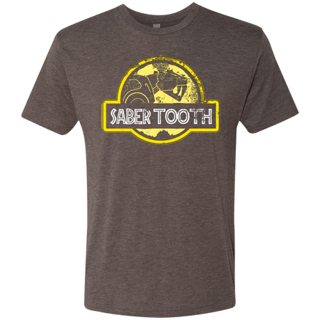 T-Shirts Macchiato / Small Jurassic Power Yellow Men's Triblend T-Shirt