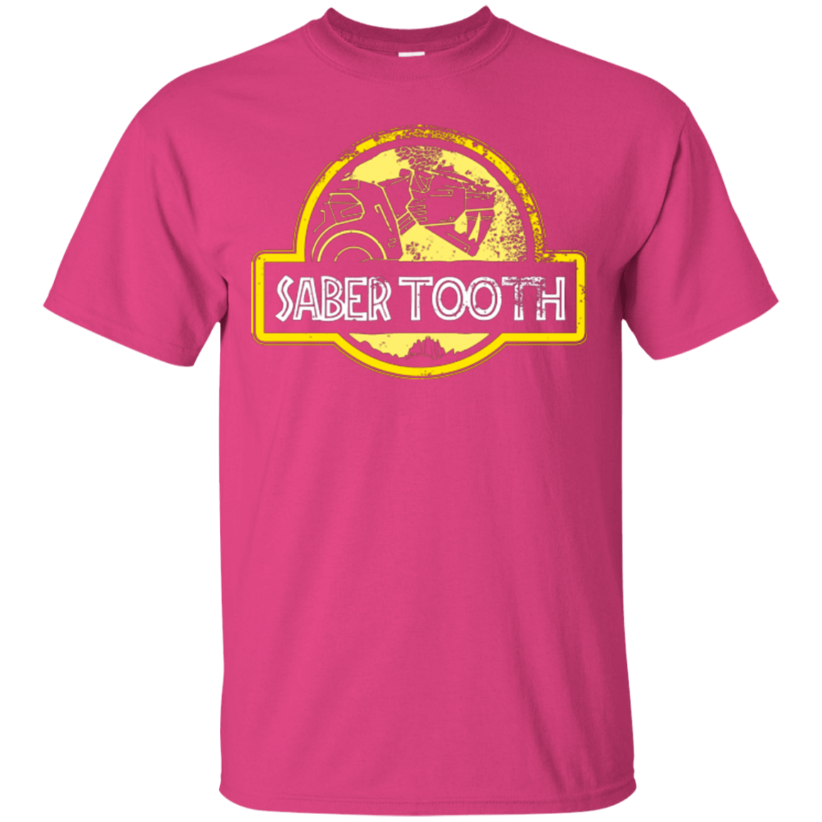 T-Shirts Heliconia / Small Jurassic Power Yellow T-Shirt