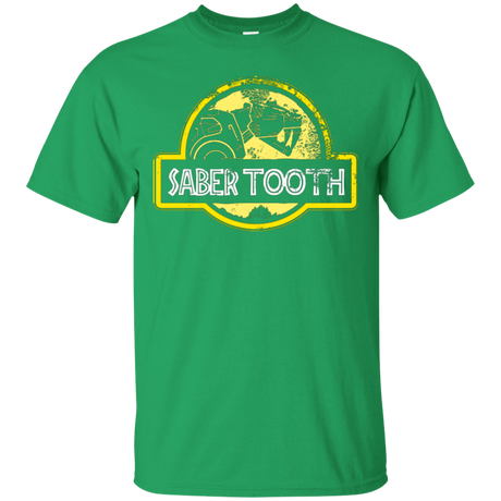 T-Shirts Irish Green / Small Jurassic Power Yellow T-Shirt