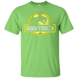 T-Shirts Lime / Small Jurassic Power Yellow T-Shirt