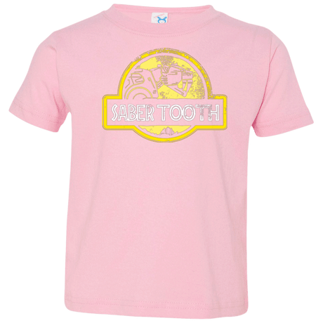 T-Shirts Pink / 2T Jurassic Power Yellow Toddler Premium T-Shirt