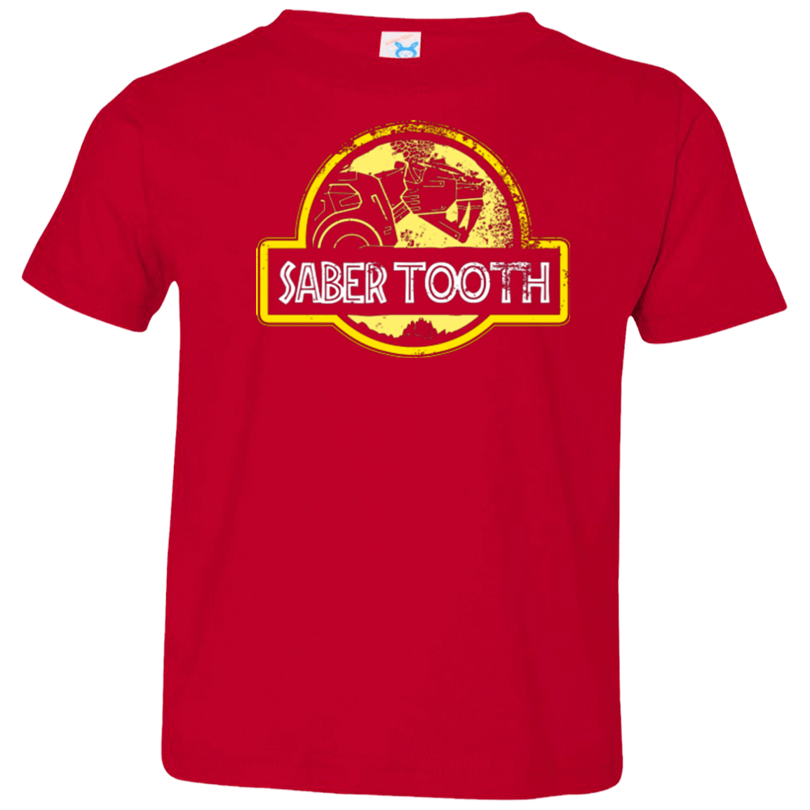 T-Shirts Red / 2T Jurassic Power Yellow Toddler Premium T-Shirt